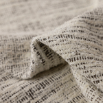Шерстяная портьерная ткань «Oat Tweed» — натуральная шерсть с мелким твидовым переплетением в овсяной гамме