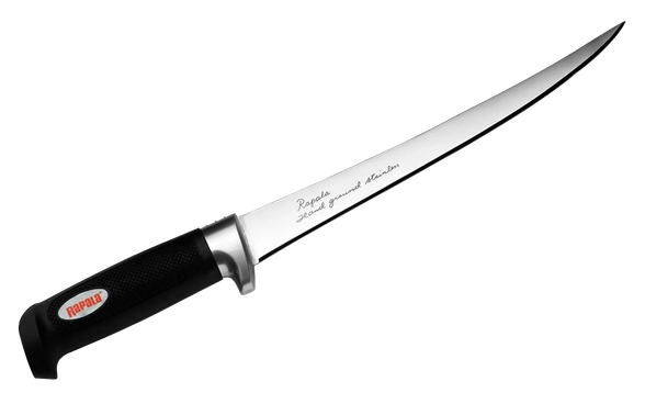 Цена наФилейный нож, Rapala, BP704SH1, нержавеющая сталь, кожаный чехол