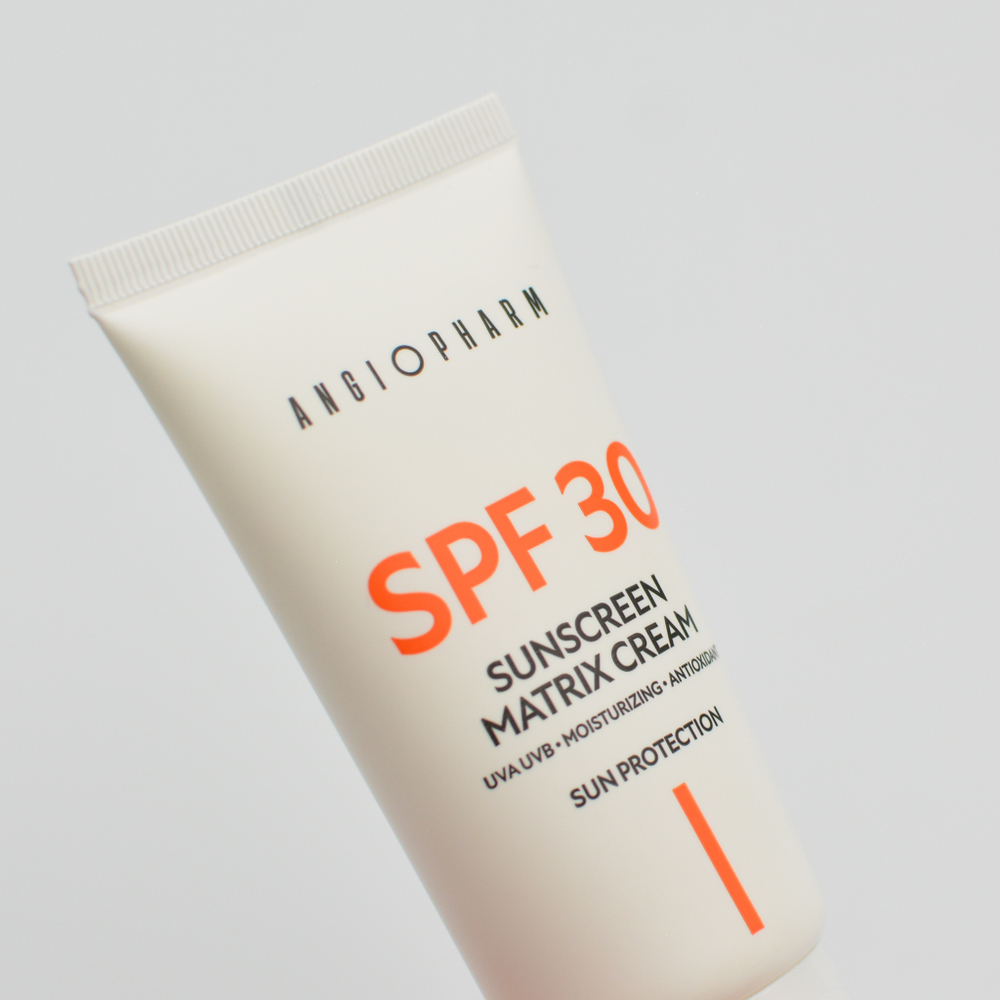 ANGIOPHARM Солнцезащитный крем для лица SPF30