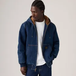 Куртка джинсовая утепленная мужская LEVI'S POTRERO DENIM HOODY