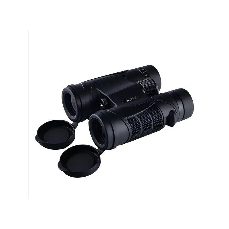Бинокль TRD OWL 8x32 в сложенном состоянии с крышками