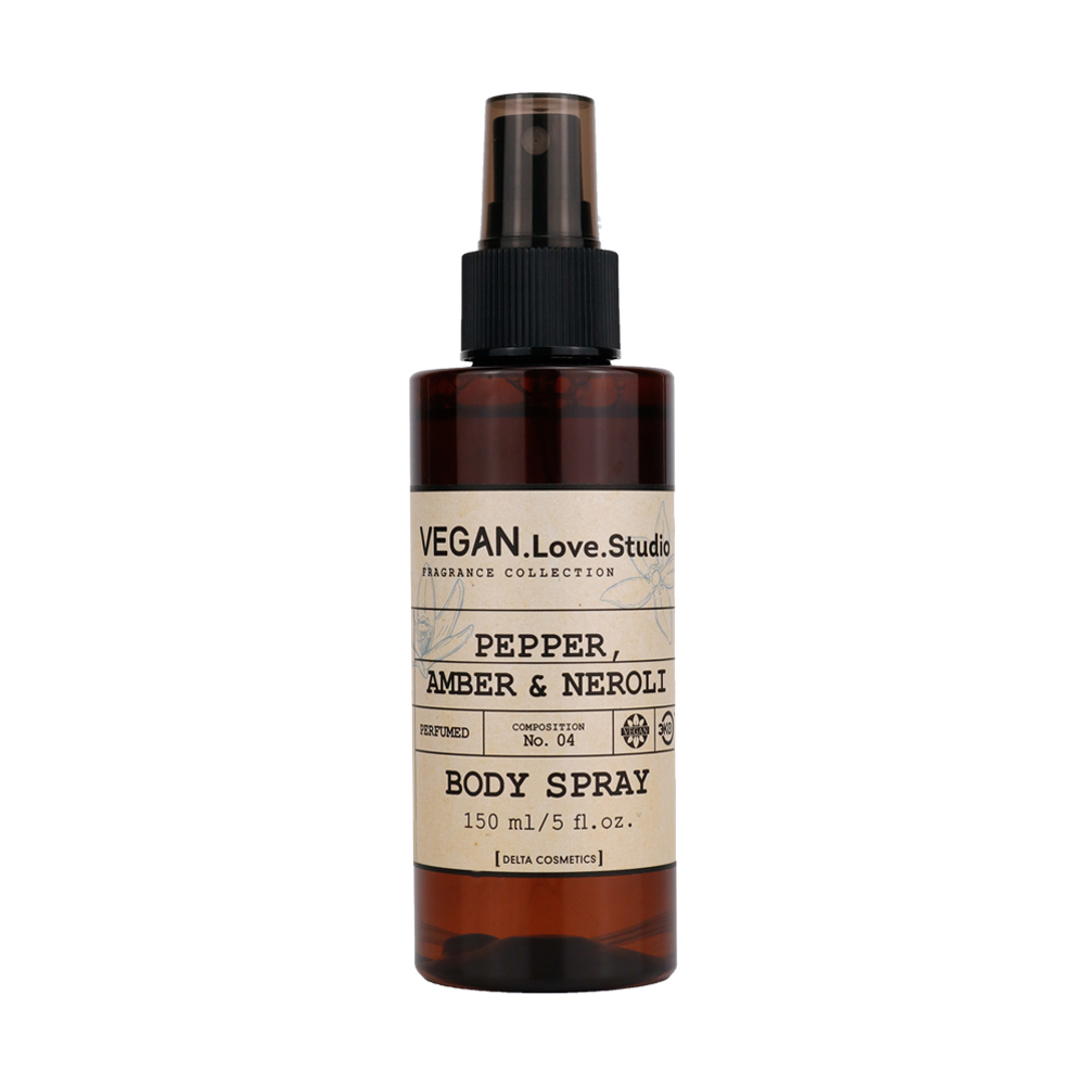 Парфюмированный спрей для тела VEGAN.Love.Studio «Pepper, Amber, Neroli» 150 мл