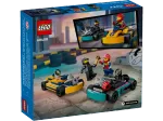 Конструктор LEGO City 60400 Гоночные картинг-кары и водители