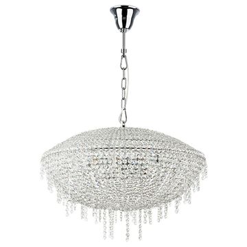 Люстра подвесная 700150 хром Classic Osgona