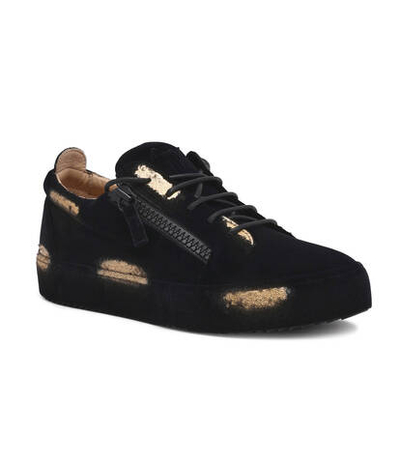 Кроссовки A1 LAMIFLOCK LAV Giuseppe Zanotti - черный(RM40019)