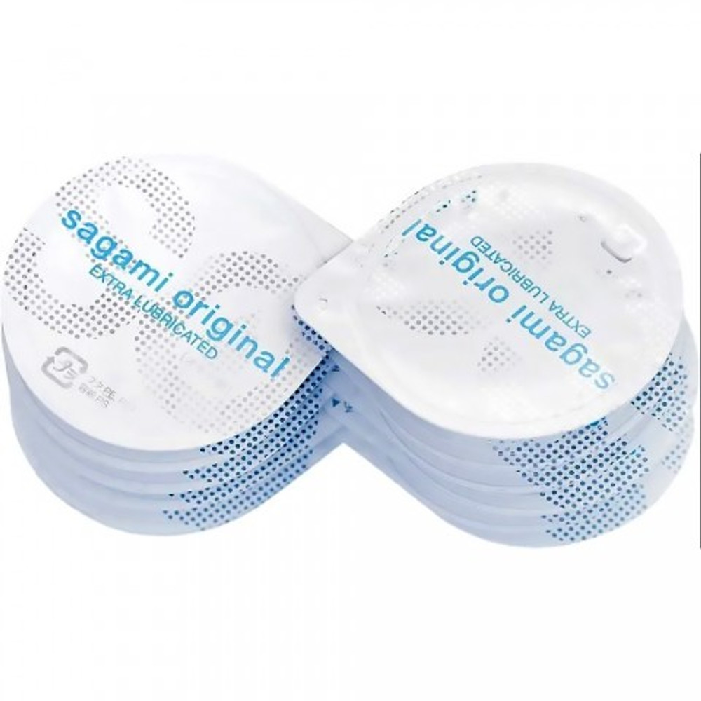Презервативы полиуретановые SAGAMI Original 002 EXTRA LUB 12 шт.
