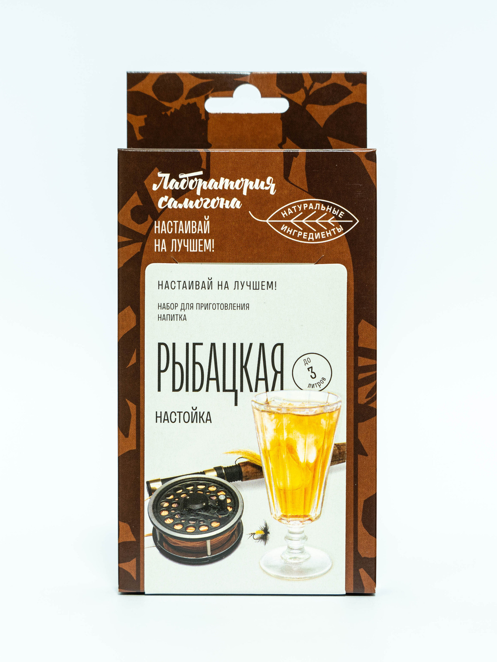 Рыбацкая настойка 1 шт / Лаборатория самогона (Подарок, Выгодная упаковка)
