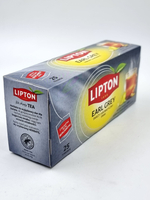 Чай черный Lipton Earl Grey, 25 пакетиков, 37.5 г