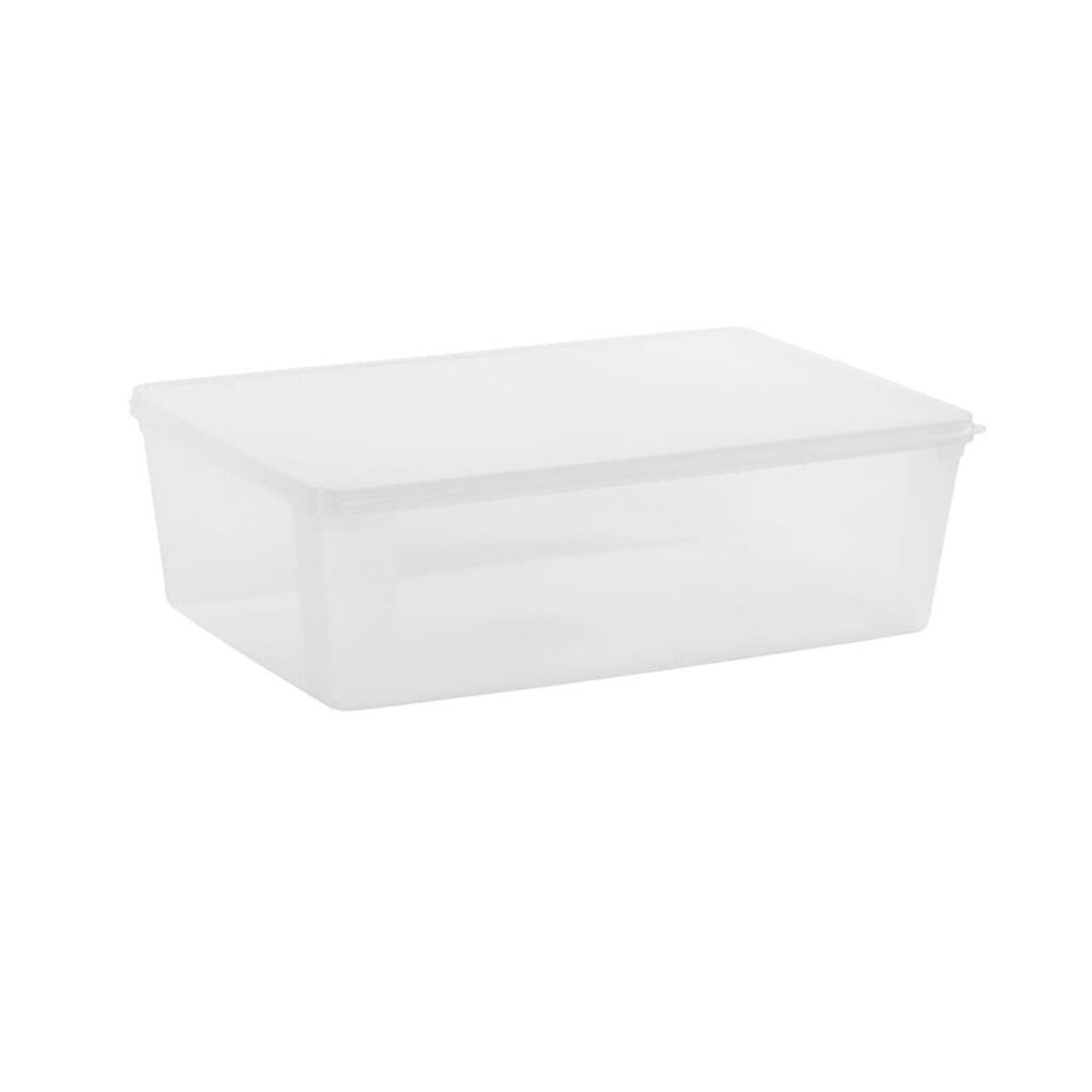 Контейнер для продуктов прямоуг. 9,5 л. 39,3*26*12,2 см. с пласт. крышкой P.L. Proff Cuisine