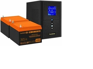 Батарея ExeGate SineTower SZ-1500.LCD.AVR.2SH.1C13.USB 2x HRL 12-26 26Ач EX296813RUS