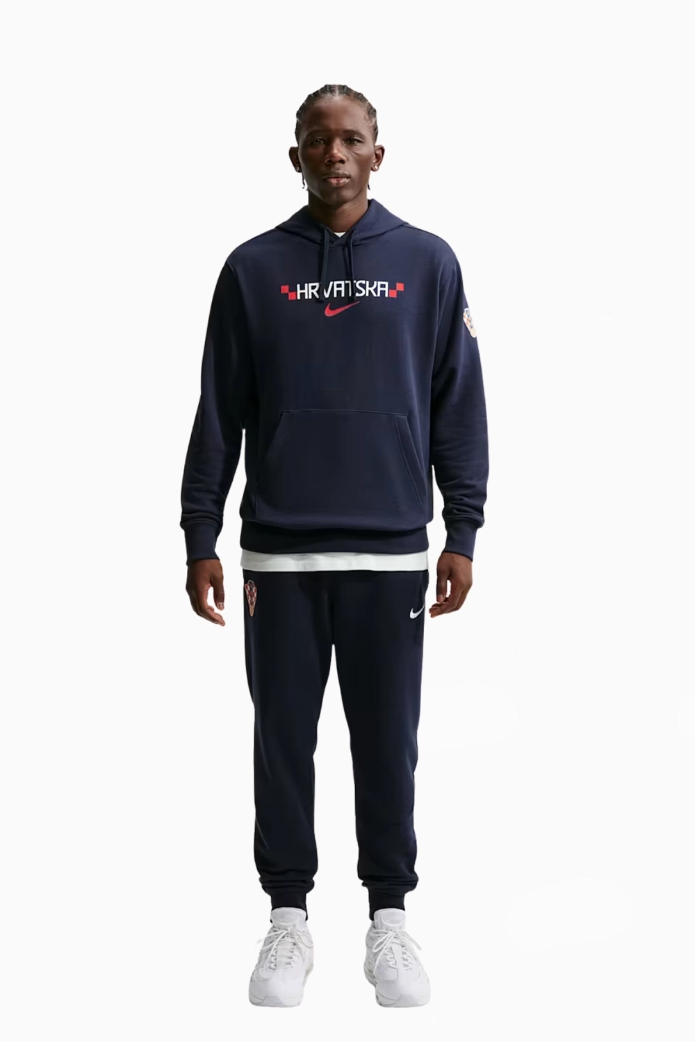 Кофта Nike Croatia 2026 Club - темно-синий