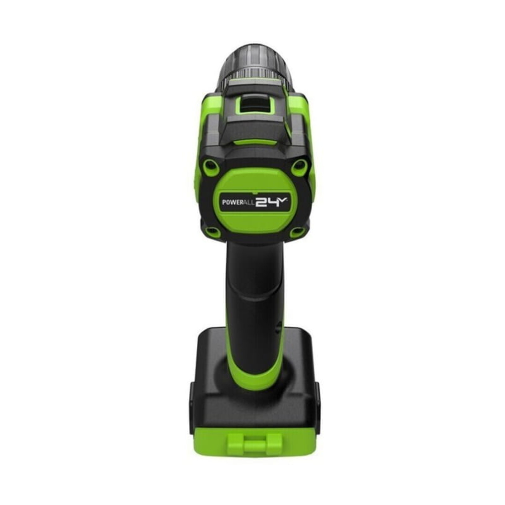 Дрель-шуруповерт акк. Greenworks DD345, 24V, б/щет, 27/45 Нм, 13мм, 1х2Ач, ЗУ, кор (3708307CUA)