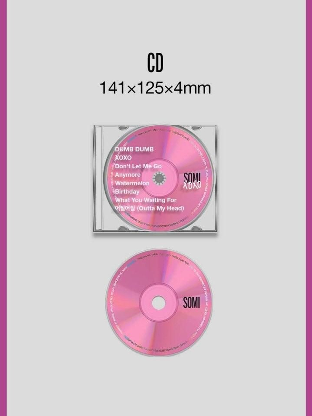 Альбом JEON SOMI - XOXO 1st Album RANDOM Version