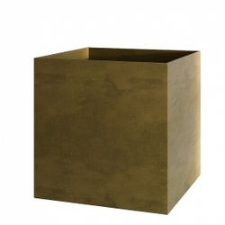 Кашпо CUBE AVOCADO GREEN 100x100x100