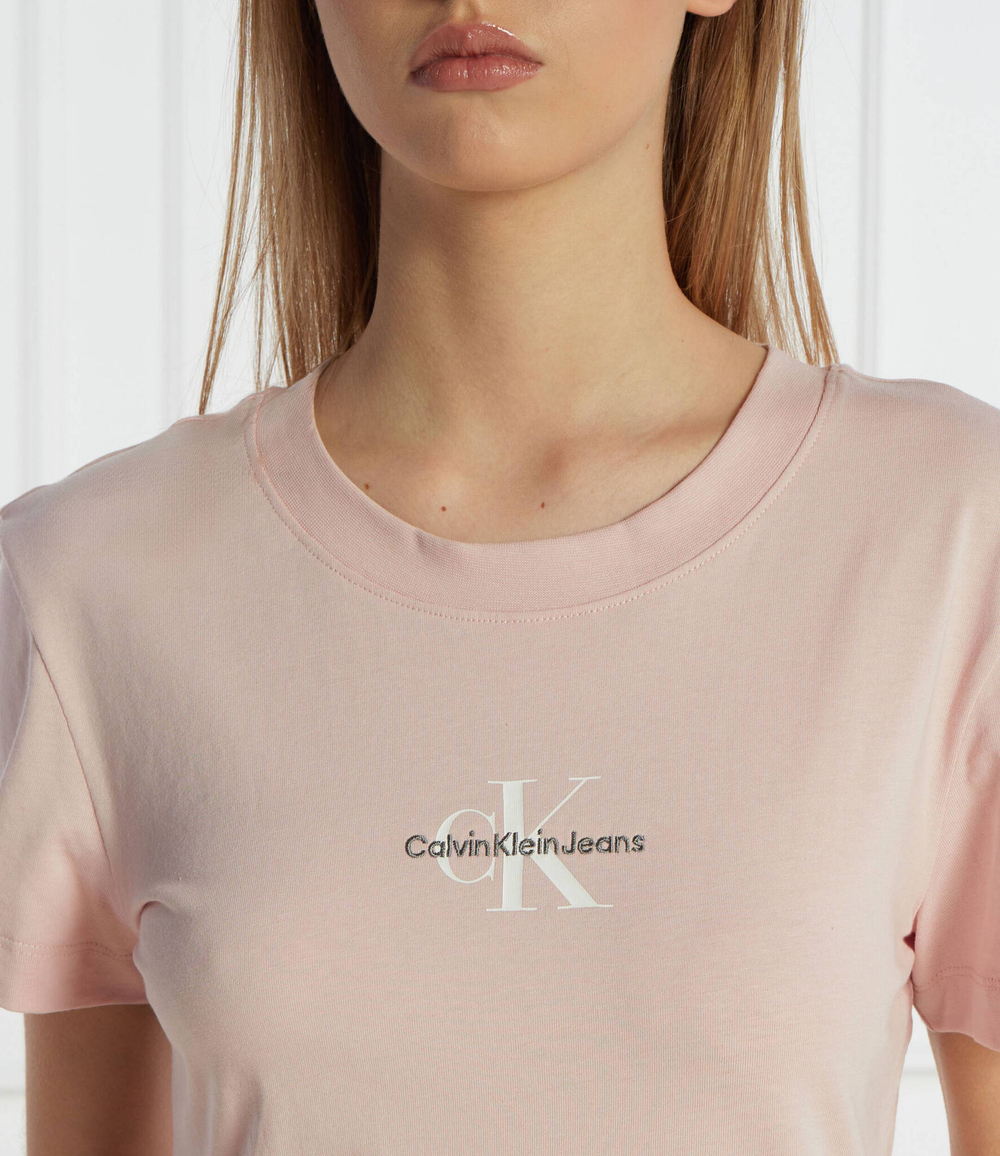 Футболка CALVIN KLEIN JEANS - пудро-розовый(J20J222564)