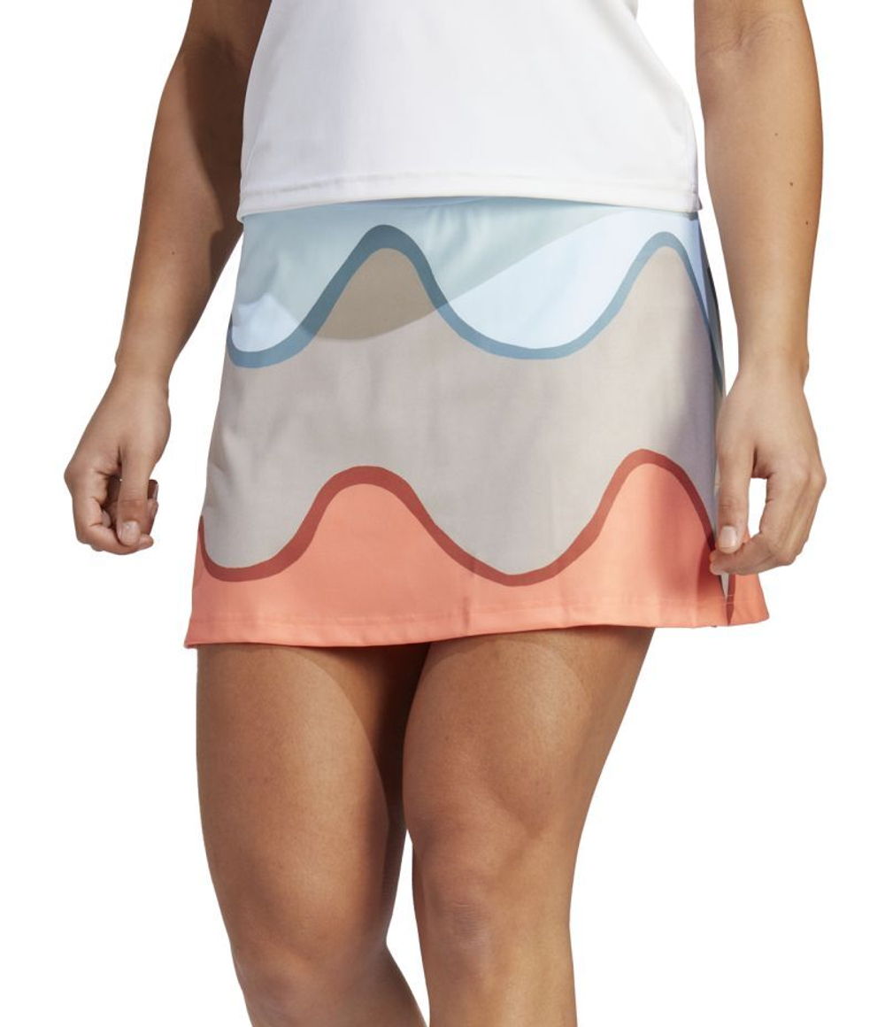 Теннисная юбка Adidas Marimekko Skirt - разноцветный