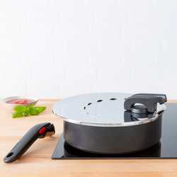 Металлическая крышка для слива Tefal Ingenio L9829853 20-28 см мультидиаметр
