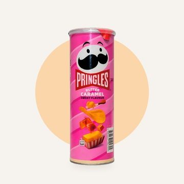 Чипсы Pringles Butter Caramel, Сливочная Карамель, 110г (Корея)
