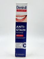 Denivit Зубная паста Anti-Stain Intense отбеливающая с фтором 75 мл (из Финляндии)