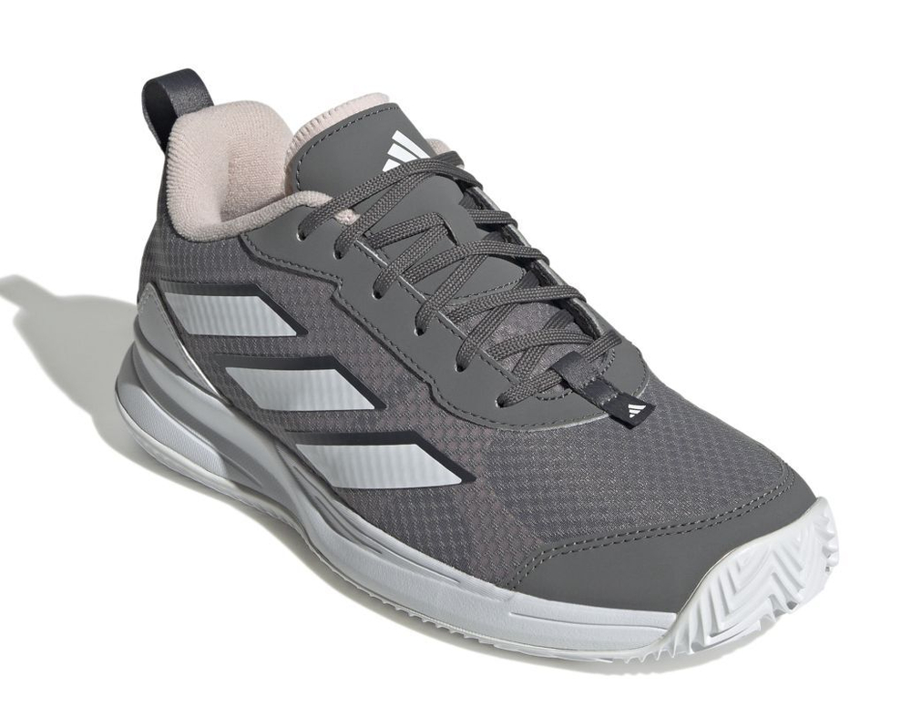 Женские Кроссовки теннисные Adidas Avaflash Clay - серый