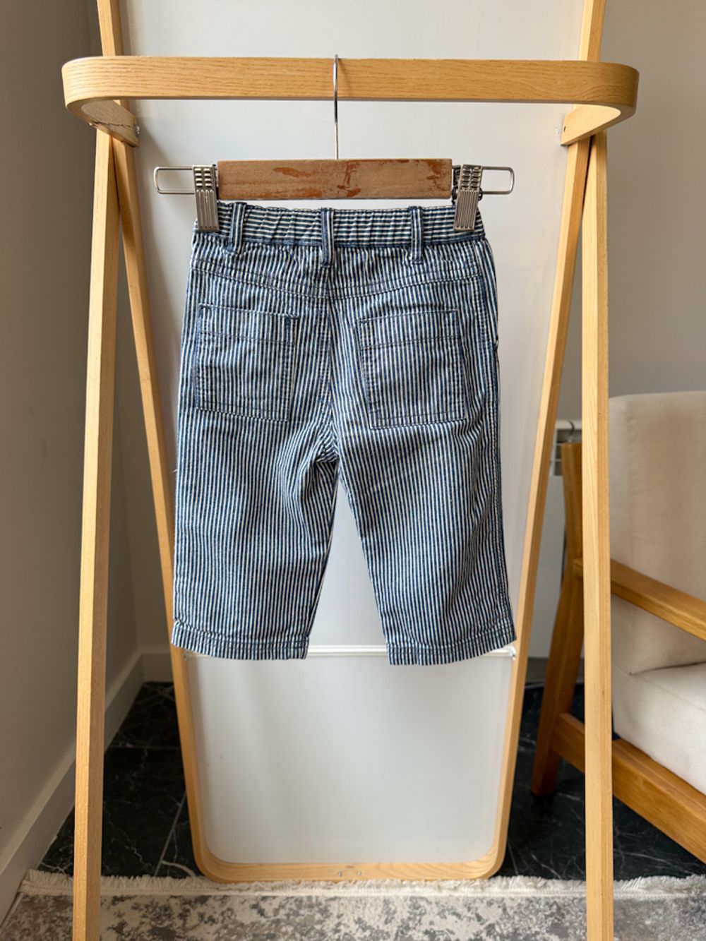 Хлопковые брюки Petit Bateau, 74