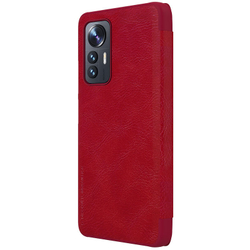Кожаный чехол-книжка Nillkin Leather Qin для Xiaomi Mi 12 Lite