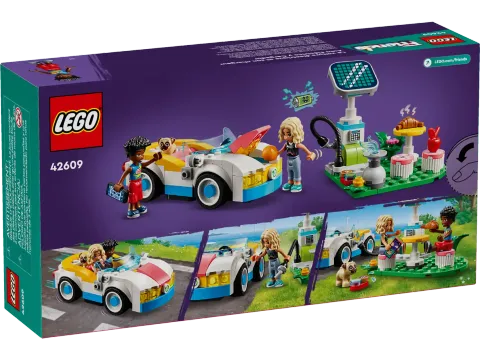 Конструктор LEGO Friends 42609 Электромобиль и зарядное устройство