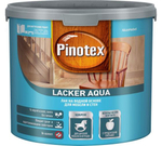 Лак для дерева на водной основе колеруемый Pinotex Lacker Aqua 10 матовый 2,7 л