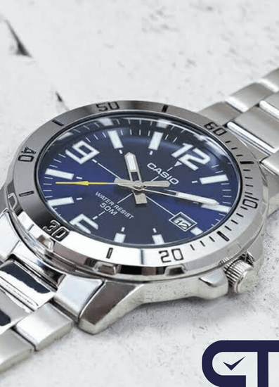 Casio MTP-VD01D-2B — мужские наручные часы