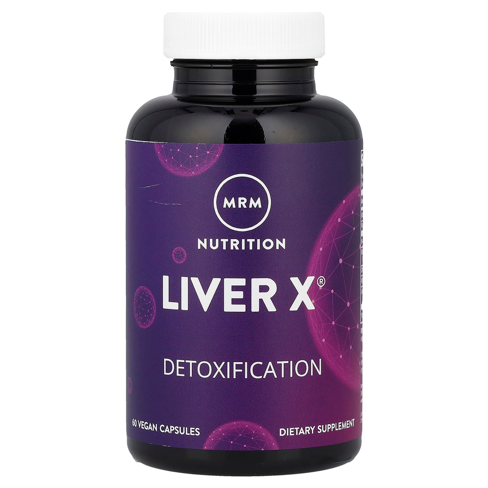 MRM Nutrition, Liver X®, 60 веганских капсул