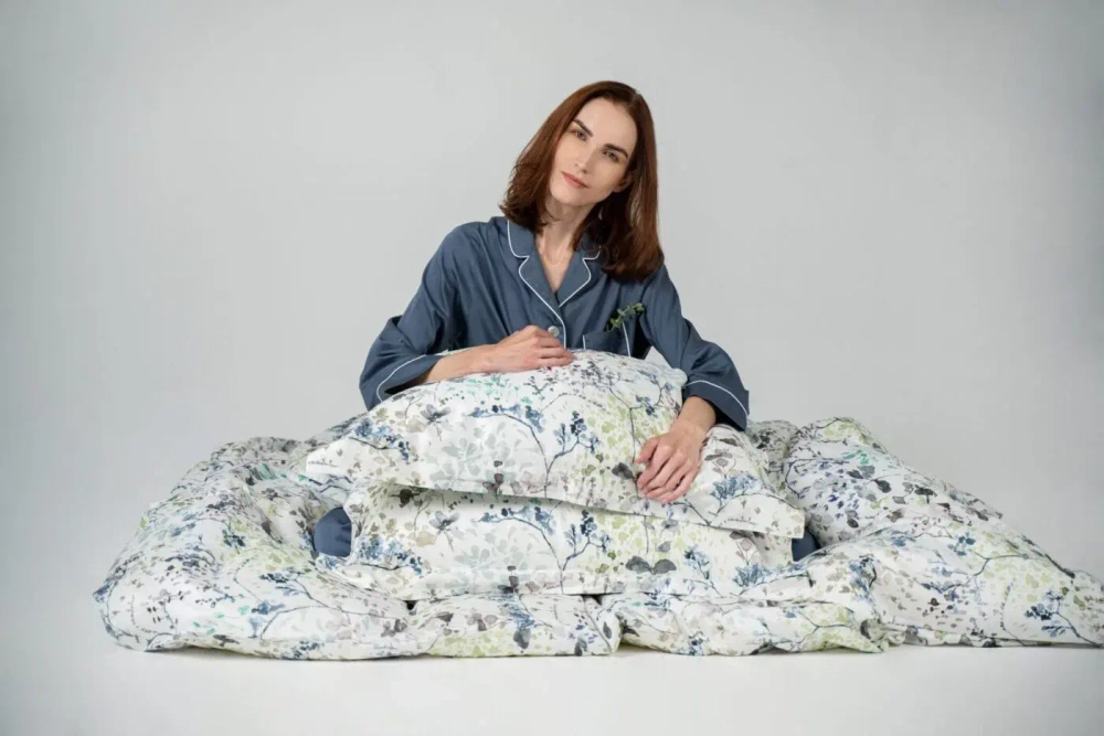 Постельное белье 2 спальное Decoflux Silky Poems