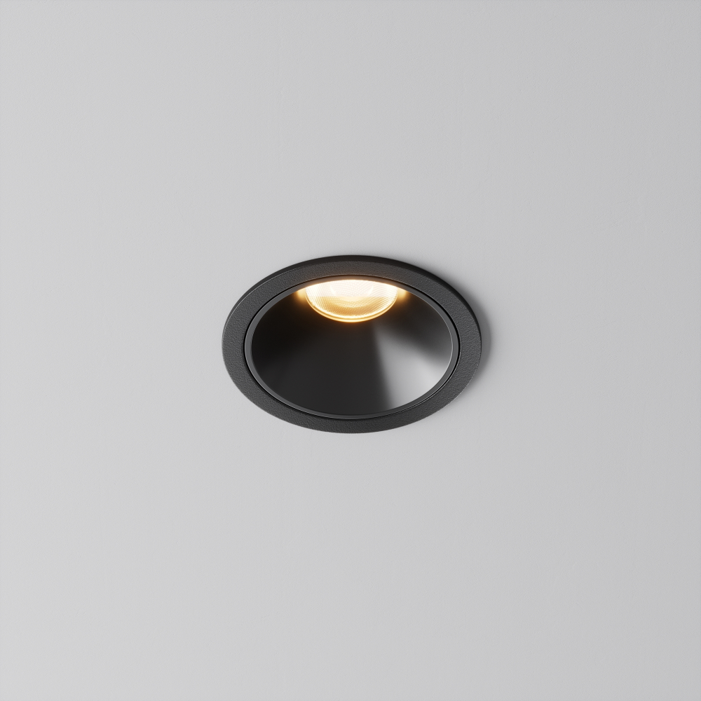 Встраиваемый светодиодный светильник Maytoni Alfa LED DL043-01-10W2.7K-RD-B