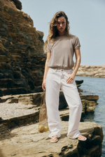 ТРИКОТАЖНЫЙ ТОП С КОРОТКИМИ РУКАВАМИ — ZARA