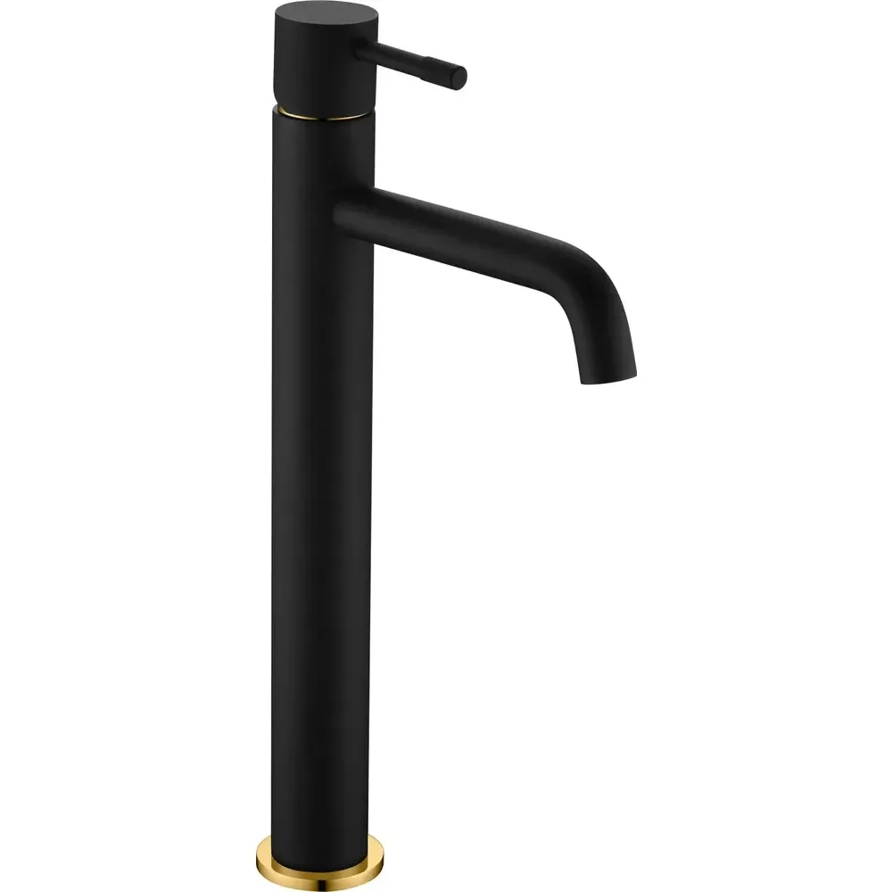Смеситель для раковины Boheme Uno 462-BG black gold