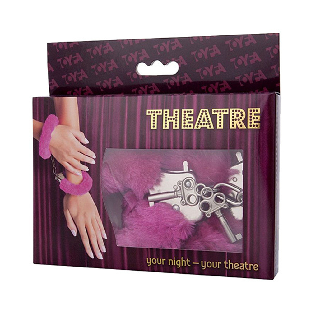 Розовые наручники ToyFa Theatre 951033