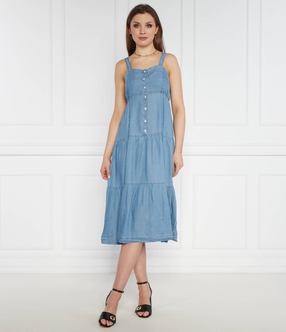 Платье EDITH Pepe Jeans London - голубой(PL953483)