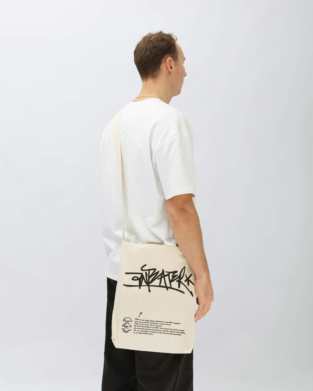 Сумка Anteater Shopperbag Тэг Белый