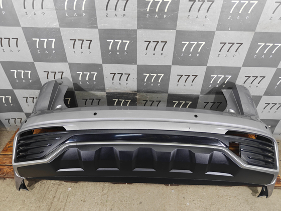 Бампер задний + юбка заднего бампера Geely Monjaro 21-нв Б/У Оригинал 6044124500