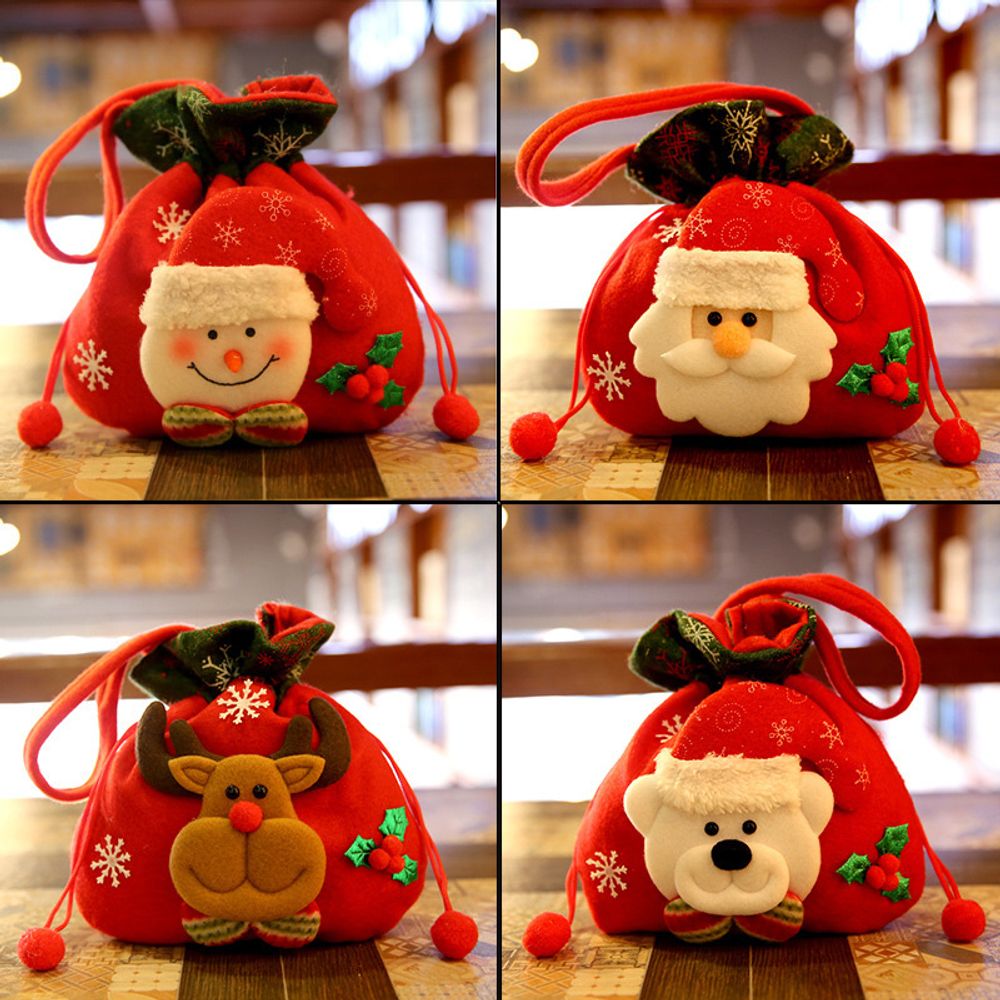 Мешок для подарков новогодний "Christmas Present"