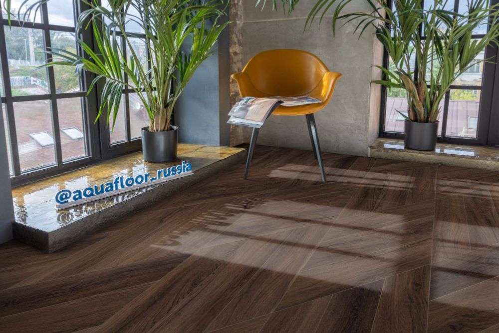 Виниловый пол Chevron Glue (Parquet) AF2559PGCh