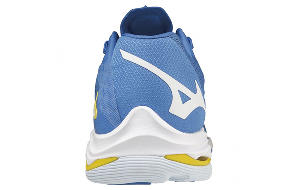 Mizuno Volleyball Shoes Men"s Low top Blue/White/Yellow