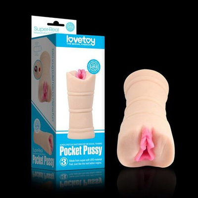 Мастурбатор-вагина Pocket Pussy Palm № 3 (Цвет: телесный)