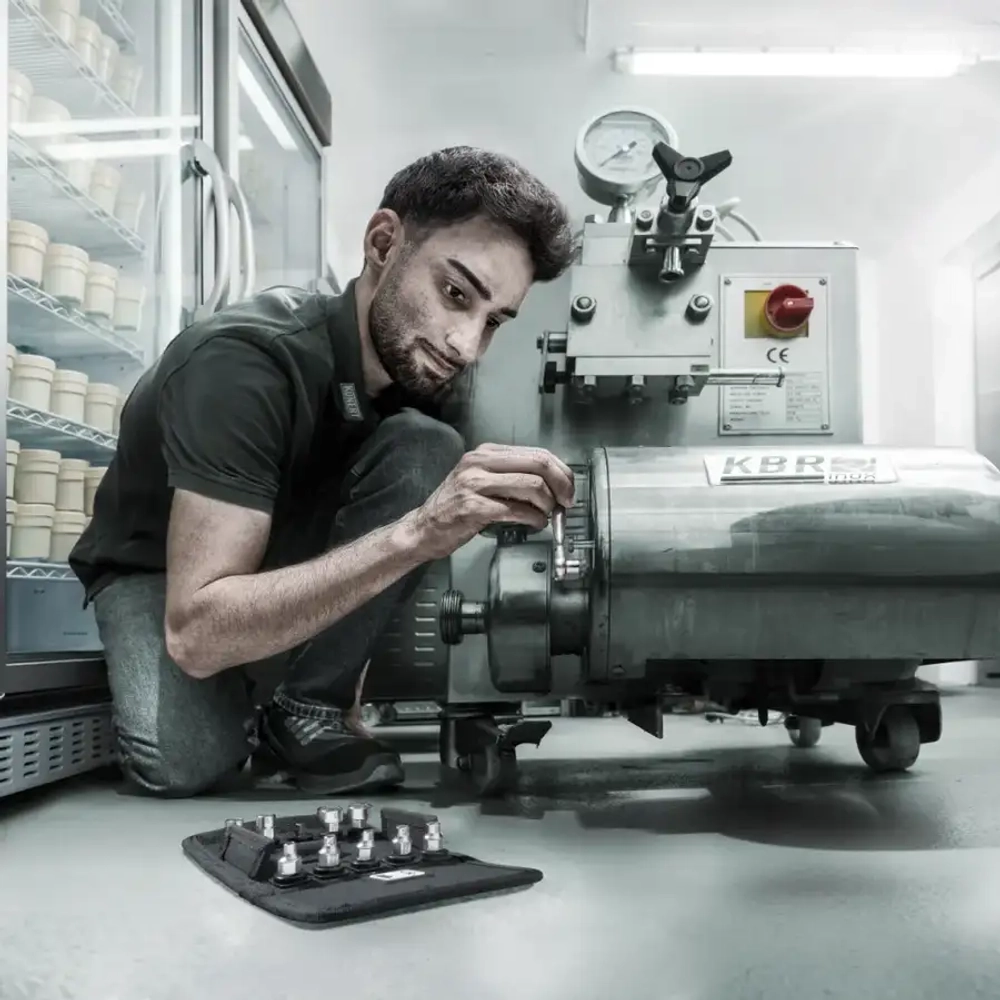 Набор с трещоткой Kraftform Kompakt Zyklop Mini 2 WERA 05135021001