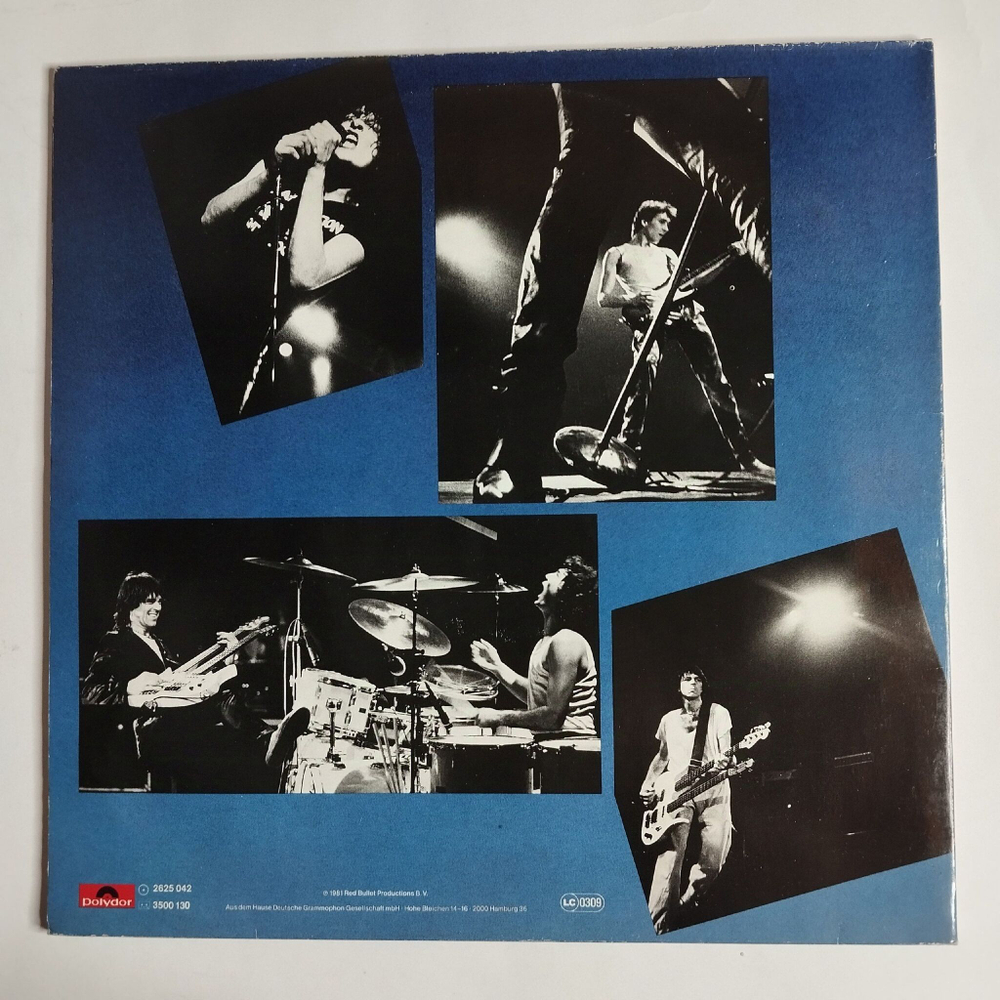 Винтажная виниловая пластинка LP Golden Earring 2nd Live (Germany 1981)