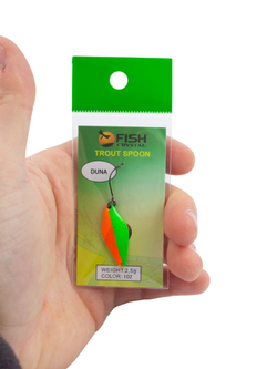 Блесна Fish Crystal DUNA 30 мм 2.5 г на форель цвет 102