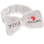 Повязка на голову «New collection Vostok - Жена Дракона», цвет розовый, серый, голубой и сиреневый, 20*6см ( упаковка белый ZIP пакет )