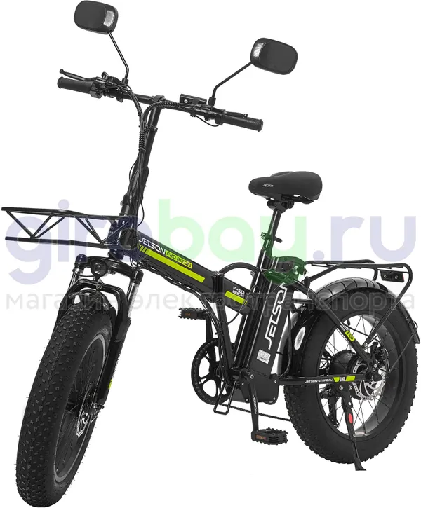Электровелосипед Jetson F20 BIZON MAX (48V/25Ah) - Чёрный фото №6