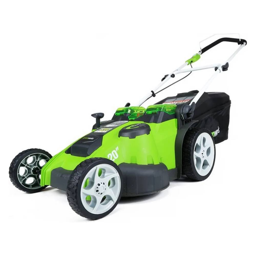 Аккумуляторная газонокосилка Greenworks G40LM49DBK4