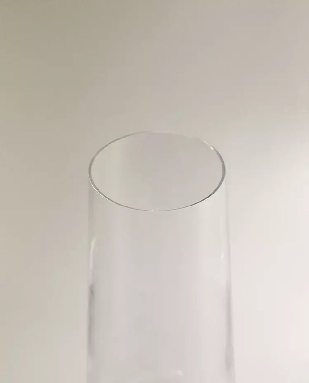 ZARA HOME БОКАЛ ИЗ ПРОЗРАЧНОГО ХРУСТАЛЯ, ПРОЗРАЧНЫЙ