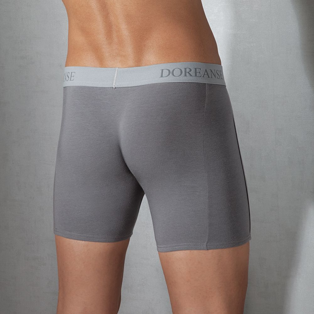 Боксеры средней длины из хлопково-модальной ткани Doreanse Elegant (Размер: XXL) (Цвет: черный)